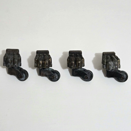Antik messing bronze - 4x, messing/bronze