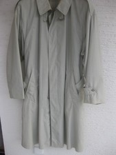 Herren Trenchcoat Gr. 54 hellgrau