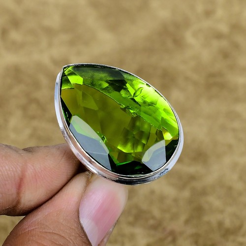 Natürlicher peridot birne - natürlicher,