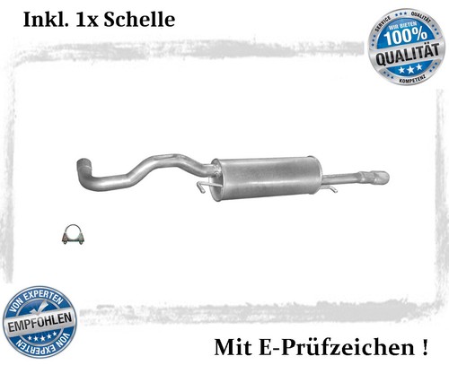 Endschalldämpfer für audi - für,