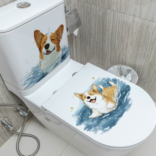 Hund wandtattoo bad - hund,
