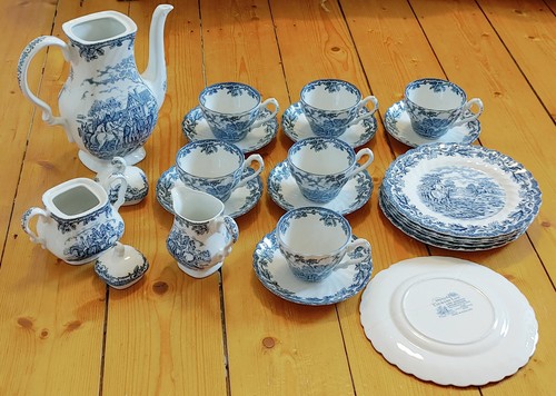 Kaffeegeschirr,England,Porzell