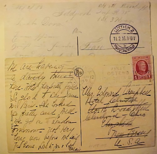 Belguim feldpost 1916 luttich - feldpost,
