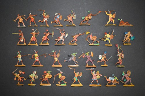 Zinnfiguren teile azteken - zinnfiguren,