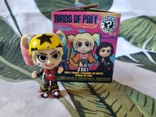 Funko Mystery Minis Birds of Prey Vinyl Figur  Harley Quinn Roller Derby 1/6 DC