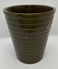 Blumentopf / Orchideentopf - braun   - Höhe 15,5  cm / Durchmesser  12 cm