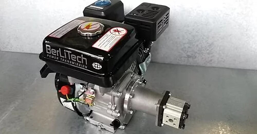 Hydraulikaggregat 5ps benzin - hydraulikaggregat, 6,5ps