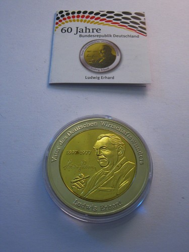 Medaille ludwig erhard pp - "ludwig,