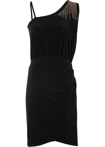 One shoulder kleid mit - one-shoulder-kleid,