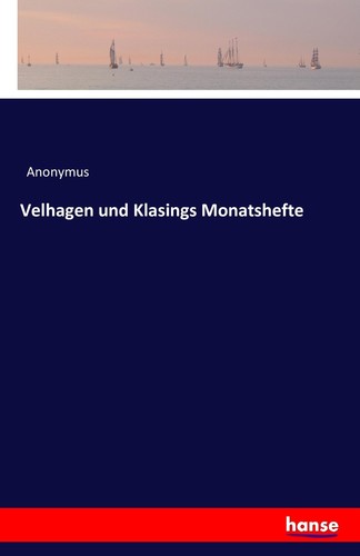 Velhagen und klasings - velhagen,