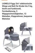 Lionelo 2in1 Babywippe & Babybett 