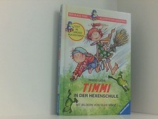 TIMMI IN DER HEXENSCHULE: In Großbuchstaben (Der Blaue Rabe - Allererster Lesesp