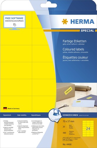 Herma 4466 - , etiketten