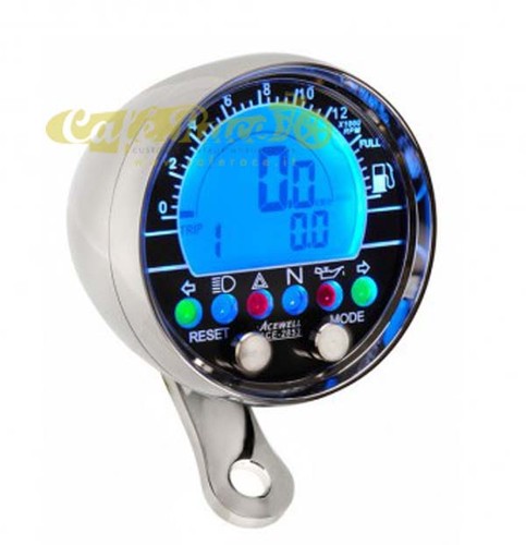Aluminium tachometer - aluminium,