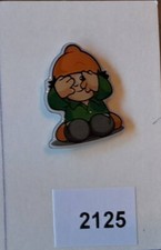 Mainzelmännchen Pin, 3 von 3, "Nichts sehen", ZDF, 2125