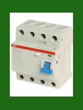 ABB FI Schalter Fehlerstrom Schutzschalter 4polig 40A 30mA F204A-40 / 0,03 NEU