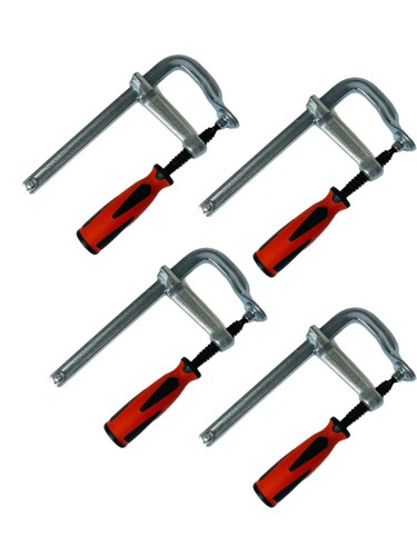 Ganzstahl schraubzwinge - 4x, ganzstahl-schraubzwinge