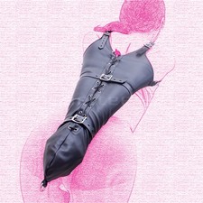 PU Leather Arm Binder Lace-up