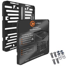 Kennzeichenhalter Motorrad 180 x 200 Nummernschildhalter rahmenlos