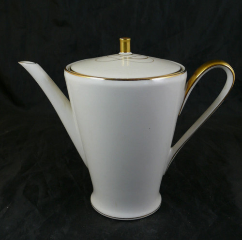 Kaffeekanne mit goldrand von - mit,