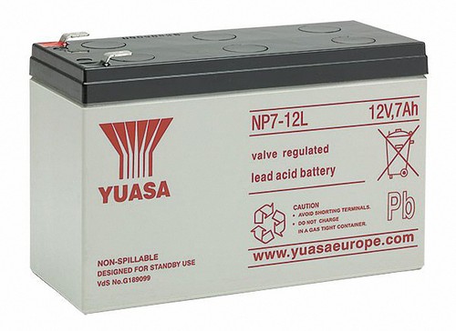 Yuasa blei akku np7 12l - yuasa, np7-12l