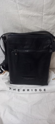 The bridge leder handtasche - the,