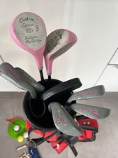 Kinder Junior Golfset Golf Set Golfschläger Eisen Hölzer Putter Kids + Zubehör