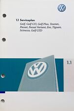 VW Volkswagen Serviceheft