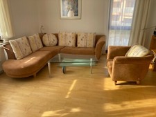 Ecksofa bmp hellbraun, 240 x