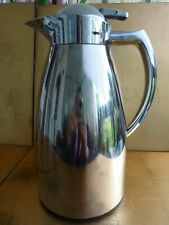 THERMOKANNE, FORMSCHÖN, SILBER, 1 LITER, AUSGUSSHIILFE, PRAKTISCH