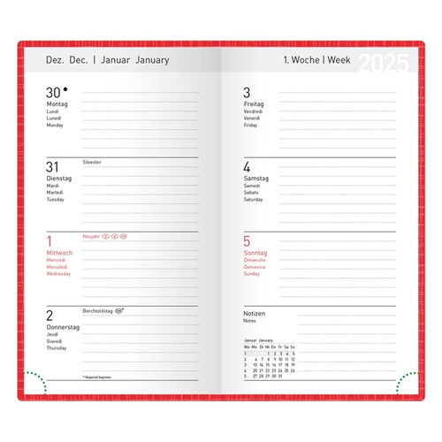 Idena 11146 taschenkalender - 11146,