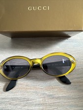 Gucci Sonnenbrille 2413 N/S 2NR 52-19, Vintage, Korrekturgläser, grün, 90er