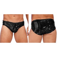 DE Herren Boxershorts Sexy Unterwäsche Wetlook Männer Dessous Reizwäsche Höschen