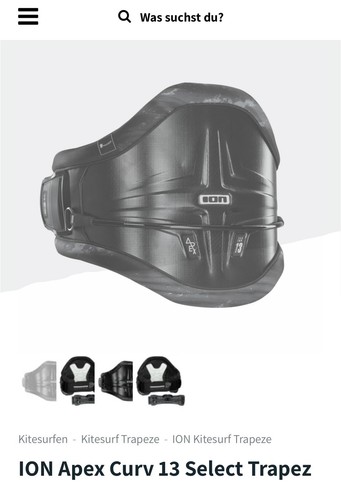 Kite trapez ion apex - ion, curv