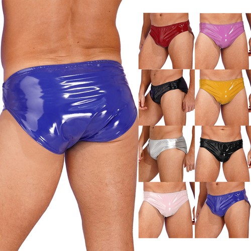 Herren wet look lackleder - de,