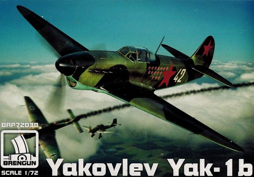 Bregun 72038 yakovlev - 72038, yak-1