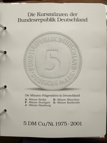 114 münzen brd - dm,