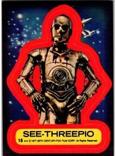 1977 Topps Star Wars Sticker