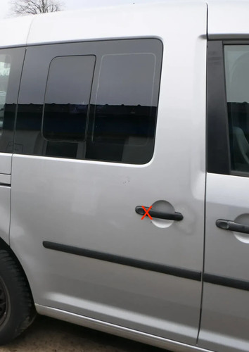 Caddy tür hinten - 3,