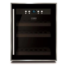 Caso Wine Safe 12 Black Weinkühlschrank Getränkekühlschrank für 12 Flaschen