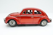 Bandai 960 Volkswagen Sedan Käfer Beetle Batteriebetrieb mit Antennne rot Japan