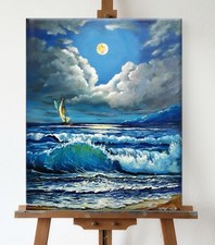 40/50cm Original Acrylgemälde