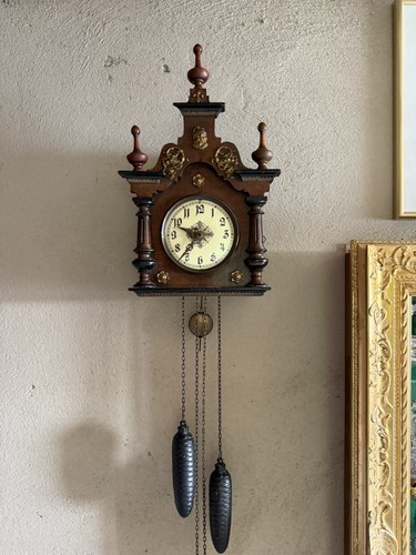 Antike wanduhr pendeluhr - ,