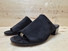 GRACELAND DAMEN SANDALEN SANDALETTEN SLIPPER CLOGS PUMPS Gr:38 UK:5 SCHWARZ