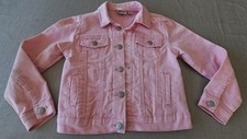 Pinkfarbenen Jeansjacke für