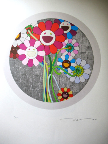 Takashi murakami lithographie - murakami:,