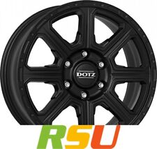 Dotz Kalahari black matt 8x17"