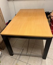 Ausziehtisch COR Buche Hellbraun& Schwarz RETRO