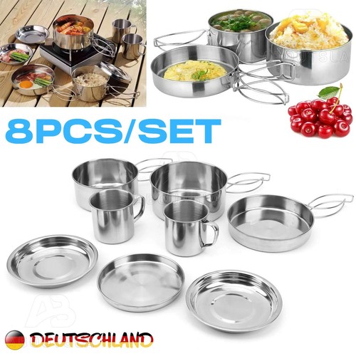 Camping kochgeschirr set - camping, 2-3
