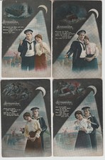 4x Ak 1. Weltkrieg um 1917